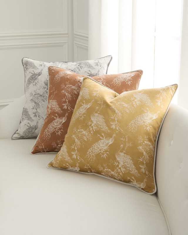 Rococo Decorative Pillow, 24" Square